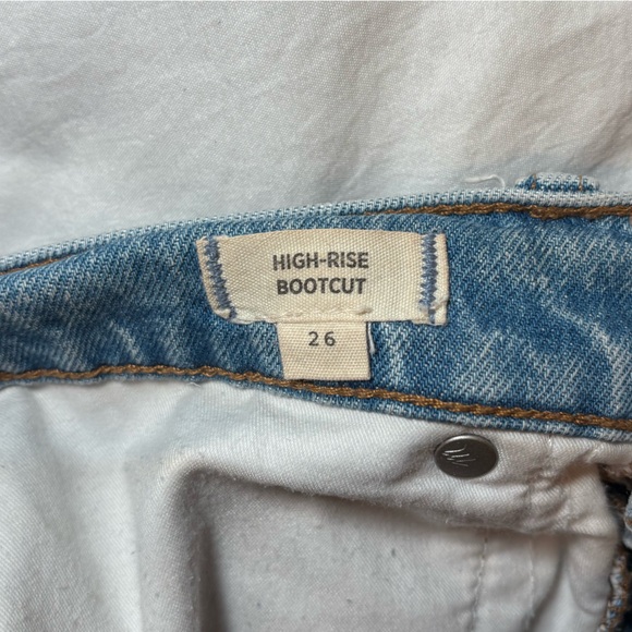 Madewell High Rise Bootcut Jeans - Size 26 - Picture 6 of 6